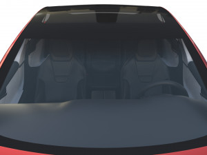 tesla pack semi roadster model s x 3 with interiors 3D-Modell