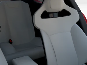 tesla pack semi roadster model s x 3 with interiors 3D Model