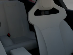 tesla pack semi roadster model s x 3 with interiors 3D Model