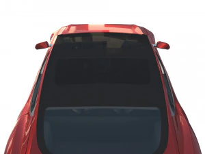 tesla pack semi roadster model s x 3 with interiors 3D Model