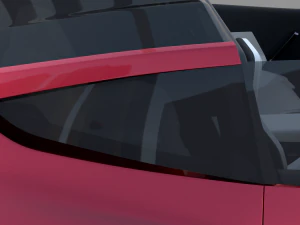 tesla packsemi roadster model s x 3 with interiors and chassis 3D Model