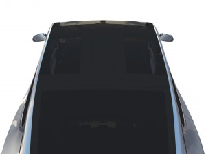 tesla packsemi roadster model s x 3 with interiors and chassis Model 3D