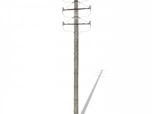 electricity pole 1 3D Model