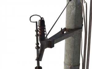 electricity pole 1 3D Model