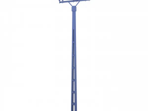 electricity pole 2 3D Model