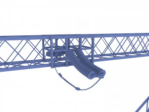 electricity pole 3 3D Model