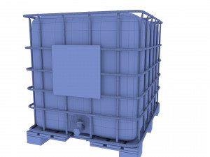 ibc container 3D Модель