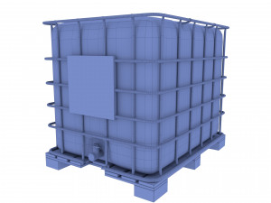 ibc container 3D Модель