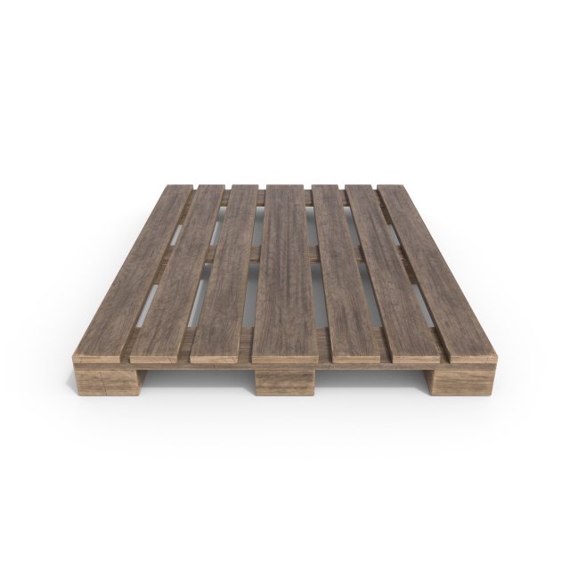 wooden pallet 1 Modelo 3D .c4d .max .obj .3ds .fbx .stl .blend 
