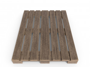 wooden pallet 1 Modelo 3D