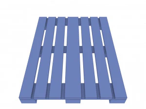 wooden pallet 1 3D Model