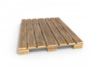 wooden pallet 2 3D Model