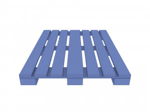 wooden pallet 2 3D Model