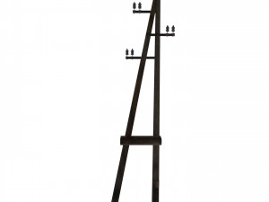electricity pole 10 Modèle 3D