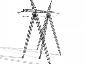 elektrik direği 11 3D Model