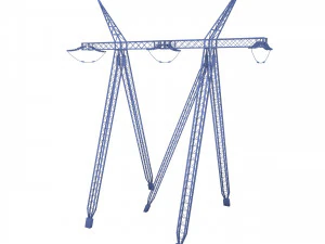 elektrik direği 12 3D Model