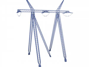 elektrik direği 12 3D Model