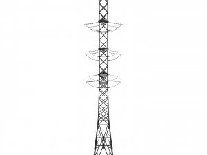 electricity pole 13 3D Модель