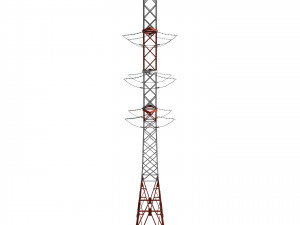 electricity pole 14 3D Модель