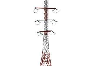 electricity pole 14 3D Модель