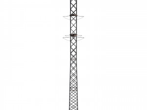 electricity pole 15 3Dモデル