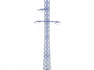 electricity pole 15 3D Model