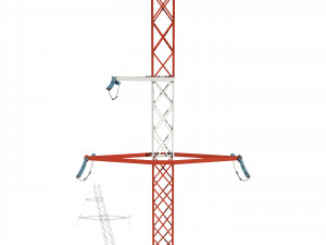 electricity pole 16 Modello 3D