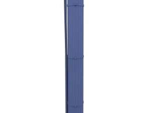 electricity pole 18 weathered 3D Model