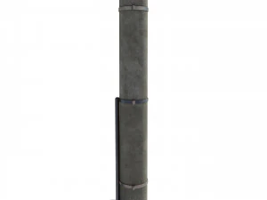 electricity pole 19 3D Model