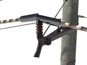 electricity pole 19 3D Model