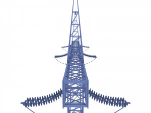 electricity pole 22 3D Model