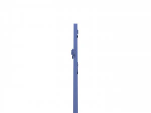 electricity pole 23 weathered 3D Model