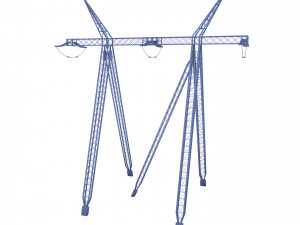 electricity pole 24 3D 模型
