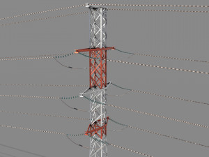 electricity pole 27 3D Модель