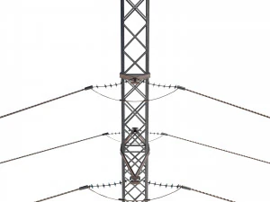 electricity pole 28 3D Model