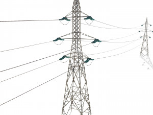 electricity pole 31 3D-Modell