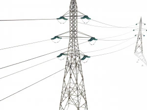 electricity pole 31 3D Model