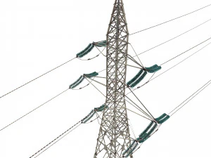 electricity pole 31 3D Model