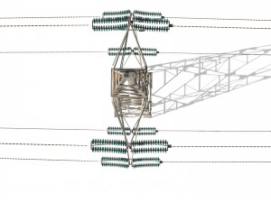electricity pole 31 3D-Modell