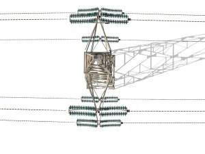 electricity pole 31 3D Model