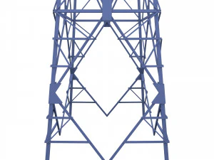 electricity pole 31 3D Model