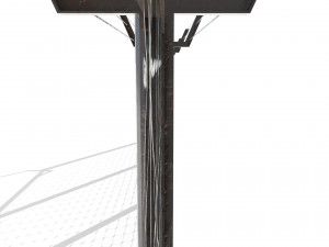 low poly modular fence 1 3D-Modell