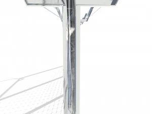 low poly modular fence 3 3D Model