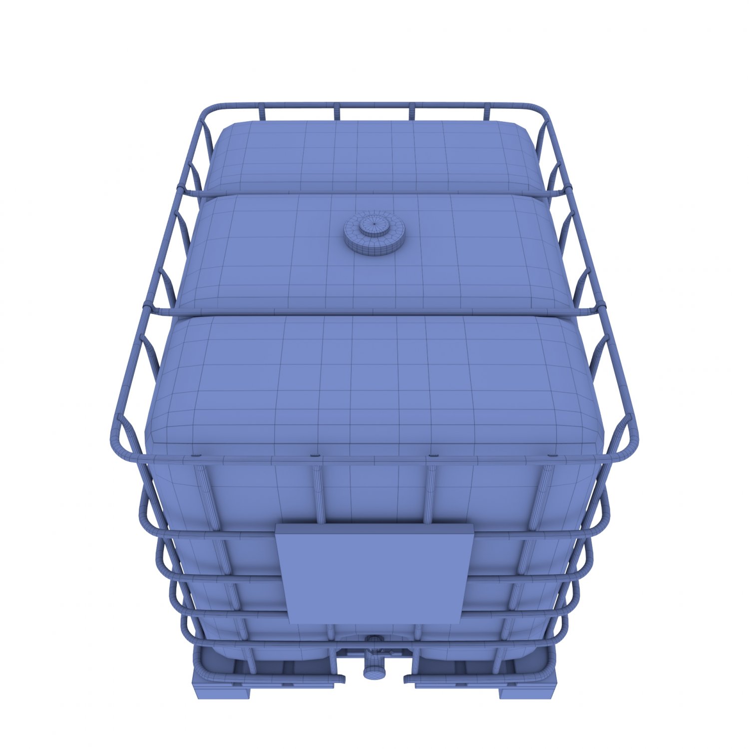Ibc Container 2 3d Model In Parts 3dexport
