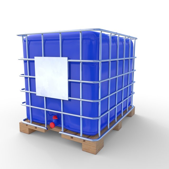 ibc container 6 Model 3D .c4d .max .obj .3ds .fbx .stl .blend 