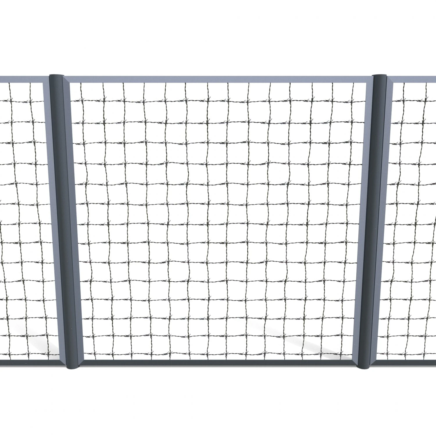 low poly modular fence 15 3D Model .c4d .max .obj .3ds .fbx .stl .blend 