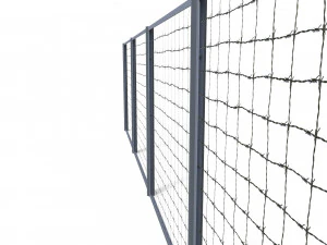 low poly modular fence 15 3D Model