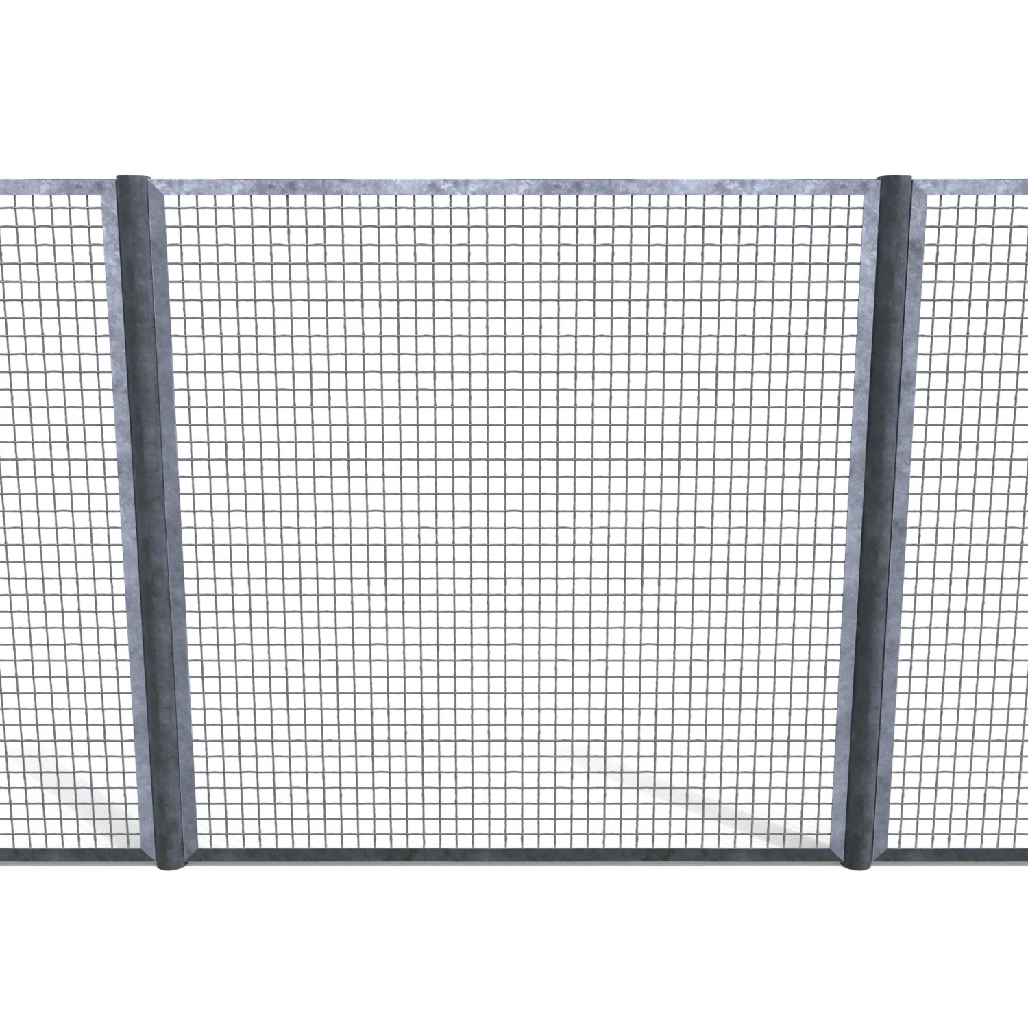 low poly modular fence 17 3D Model .c4d .max .obj .3ds .fbx .stl .blend 