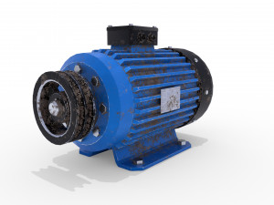 electric motor 3 3D Model