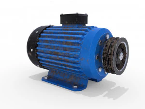 electric motor 3 3D Model